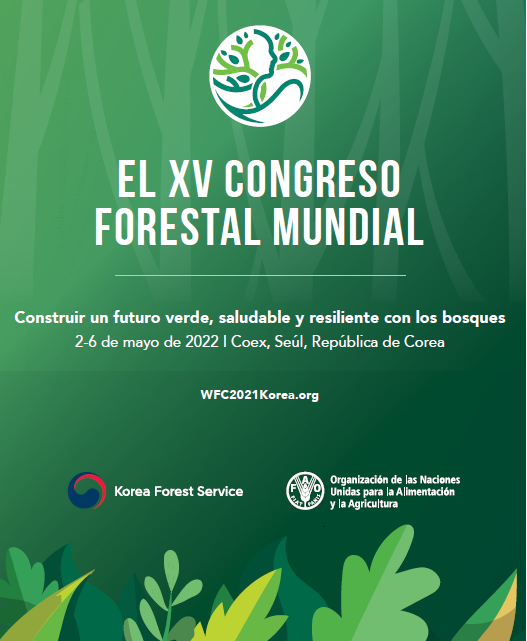 XV Congreso Forestal Mundial: Construir un futuro verde, saludable y resiliente con los bosques